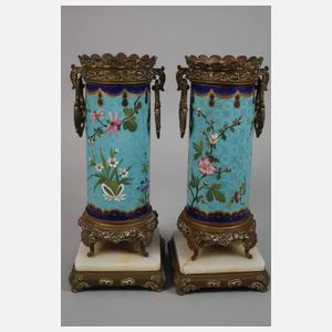 Paar Vasen Japonismus