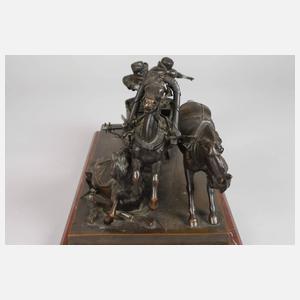 Albert Moritz Wolff, Fliehende russische Jäger