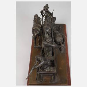 Albert Moritz Wolff, Fliehende russische Jäger