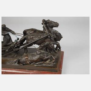 Albert Moritz Wolff, Fliehende russische Jäger