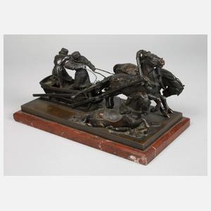 Albert Moritz Wolff, Fliehende russische Jäger