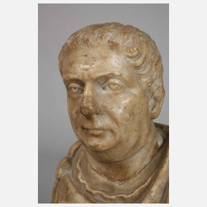 Kleine Marmorbüste "Vitellius Grimani"