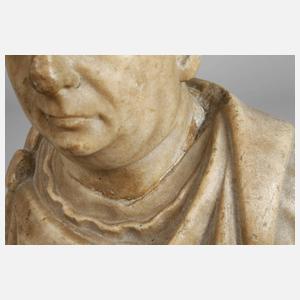 Kleine Marmorbüste "Vitellius Grimani"