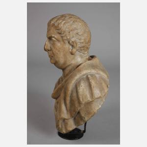 Kleine Marmorbüste "Vitellius Grimani"