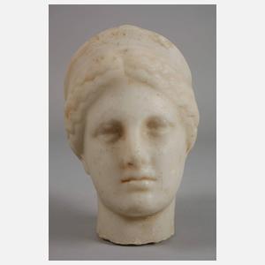 Antikenrezeption, Kopf der Aphrodite mit Stephane