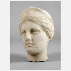 Antikenrezeption, Kopf der Aphrodite mit Stephane