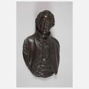 Halbrelief Johann Wolfgang von Goethe