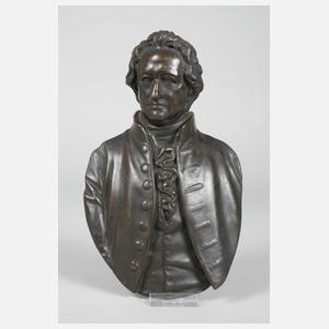 Halbrelief Johann Wolfgang von Goethe