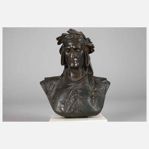 Albert-Ernest Carrier-Belleuse, Büste Dante