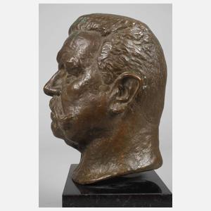 Friedrich Bagdons, Büste Paul von Hindenburg