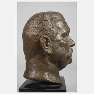 Friedrich Bagdons, Büste Paul von Hindenburg