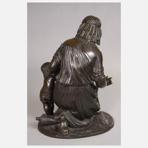 Mathurin Moreau, attr., Mutter mit Kindern