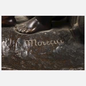 Mathurin Moreau, attr., Mutter mit Kindern