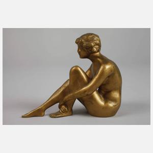 Sitzender weiblicher Akt