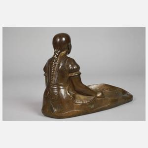 Krutsay, figürliche Bronzeschale