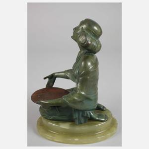 Josef Lorenzl, Kniende Dame mit Onyxschale