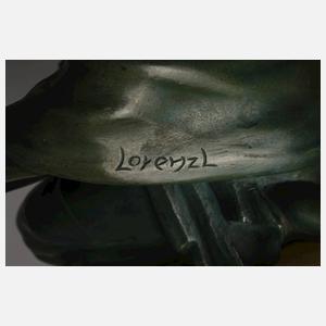 Josef Lorenzl, Kniende Dame mit Onyxschale