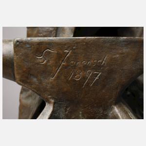 Gerhard Janensch, Schmied