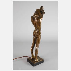 Franta Anýž, Figürliche Tischlampe Ägypter