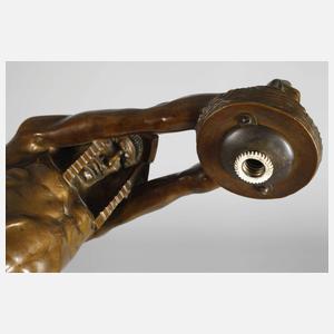 Franta Anýž, Figürliche Tischlampe Ägypter