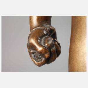 nach Antonin Mercié, David vor dem Kampf