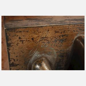 Janosch Schrotta, stehender weiblicher Akt