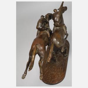 Albert Hinrich Hussman, auf der Ziellinie