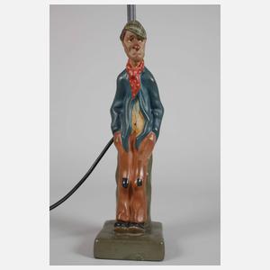 Roland Paris, figürliche Tischlampe