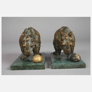 Salvador Dali, "Rhinocéros habillé en dentelles"