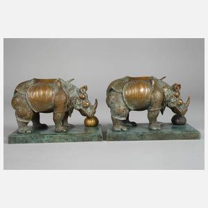 Salvador Dali, "Rhinocéros habillé en dentelles"