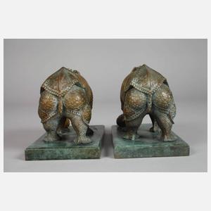 Salvador Dali, "Rhinocéros habillé en dentelles"