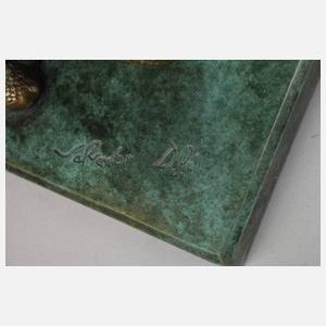 Salvador Dali, "Rhinocéros habillé en dentelles"