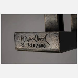 Paul Wunderlich, Paar Buchstützen als Wildschweine