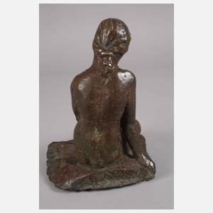 Sitzender weiblicher Akt