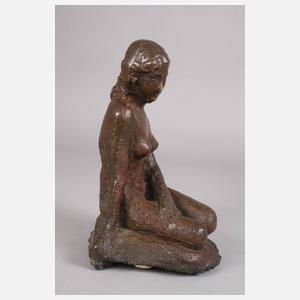 Sitzender weiblicher Akt