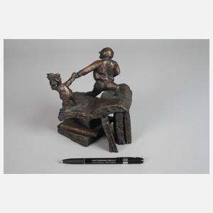 Erik Seidel, "Vater und Sohn" nach Erich Ohser