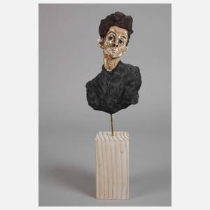 Lucretia Schmidt, Portraitbüste Egon Schiele