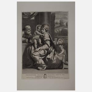 Cornelis Bloemaert II, "Die heilige Familie"