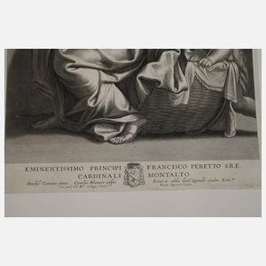 Cornelis Bloemaert II, "Die heilige Familie"