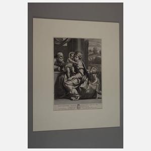 Cornelis Bloemaert II, "Die heilige Familie"