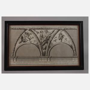 Nicolas Dorigny, Paar Radierungen