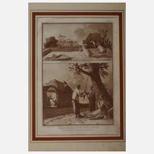 Jean Houël, Konvolut Landschaftsdarstellungen