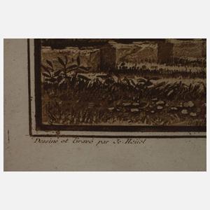 Jean Houël, Konvolut Landschaftsdarstellungen