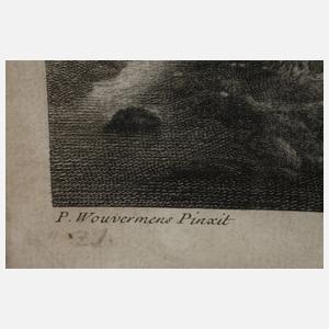 Jean Moyreau, Paar Jagdgesellschaften