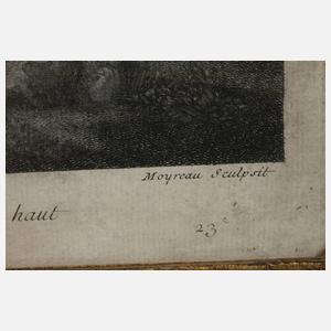 Jean Moyreau, Paar Jagdgesellschaften