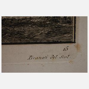 Giovanni Battista Piranesi, Zwei Radierungen