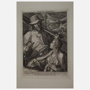 Johannes Sadeler I, Zwei Kupferstiche