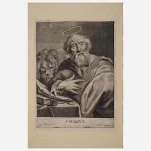 Cornelis Visscher, Paar Heiligendarstellungen