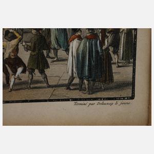 Jean Duplessis-Bertaux, Einzug der Franzosen in Venedig