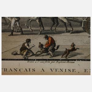 Jean Duplessis-Bertaux, Einzug der Franzosen in Venedig